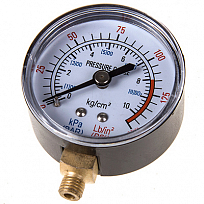 Манометр SKYWAY для компрессора ТОРНАДО в метал. корпусе 10,2 АТМ